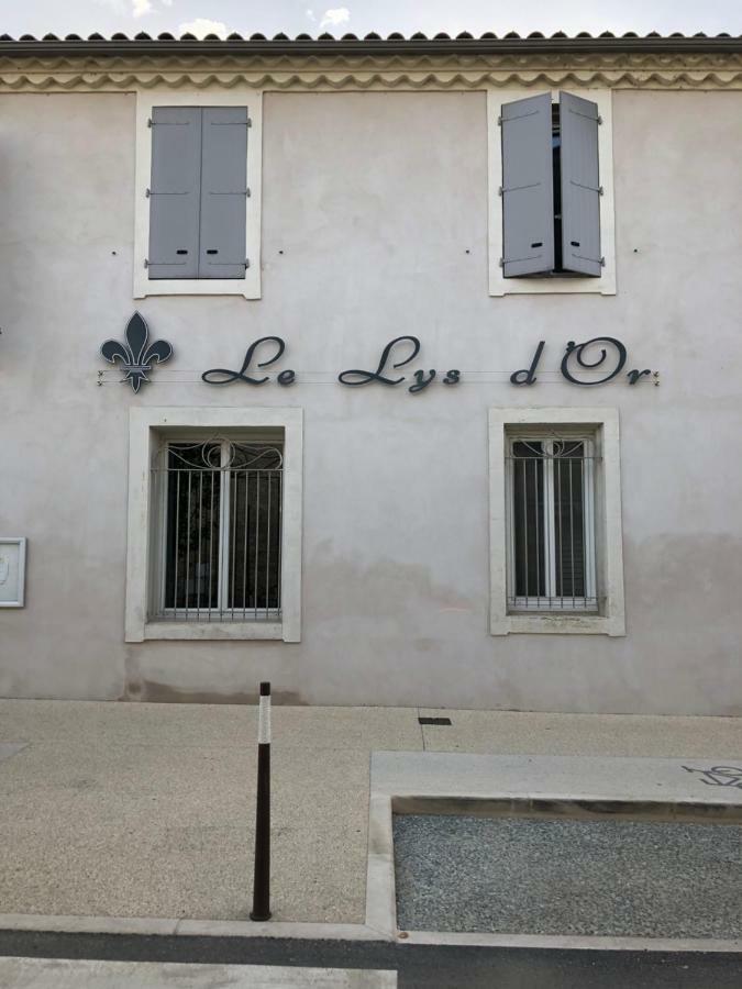 Hotel Le Lys D'Or Vauvert Bagian luar foto